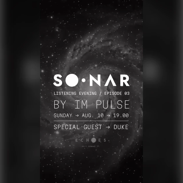 SO•NAR/ EPISODE 3